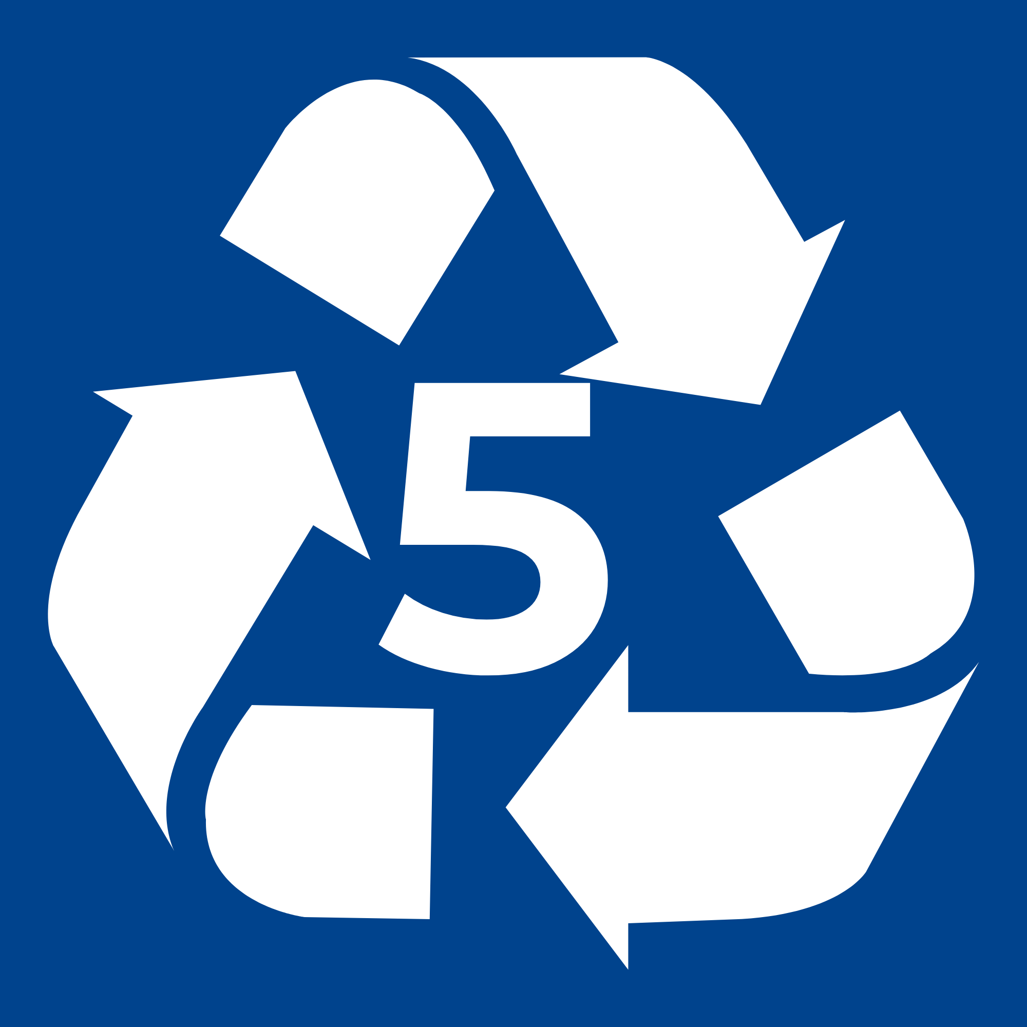 Code recyclage 5 — Polypropylène