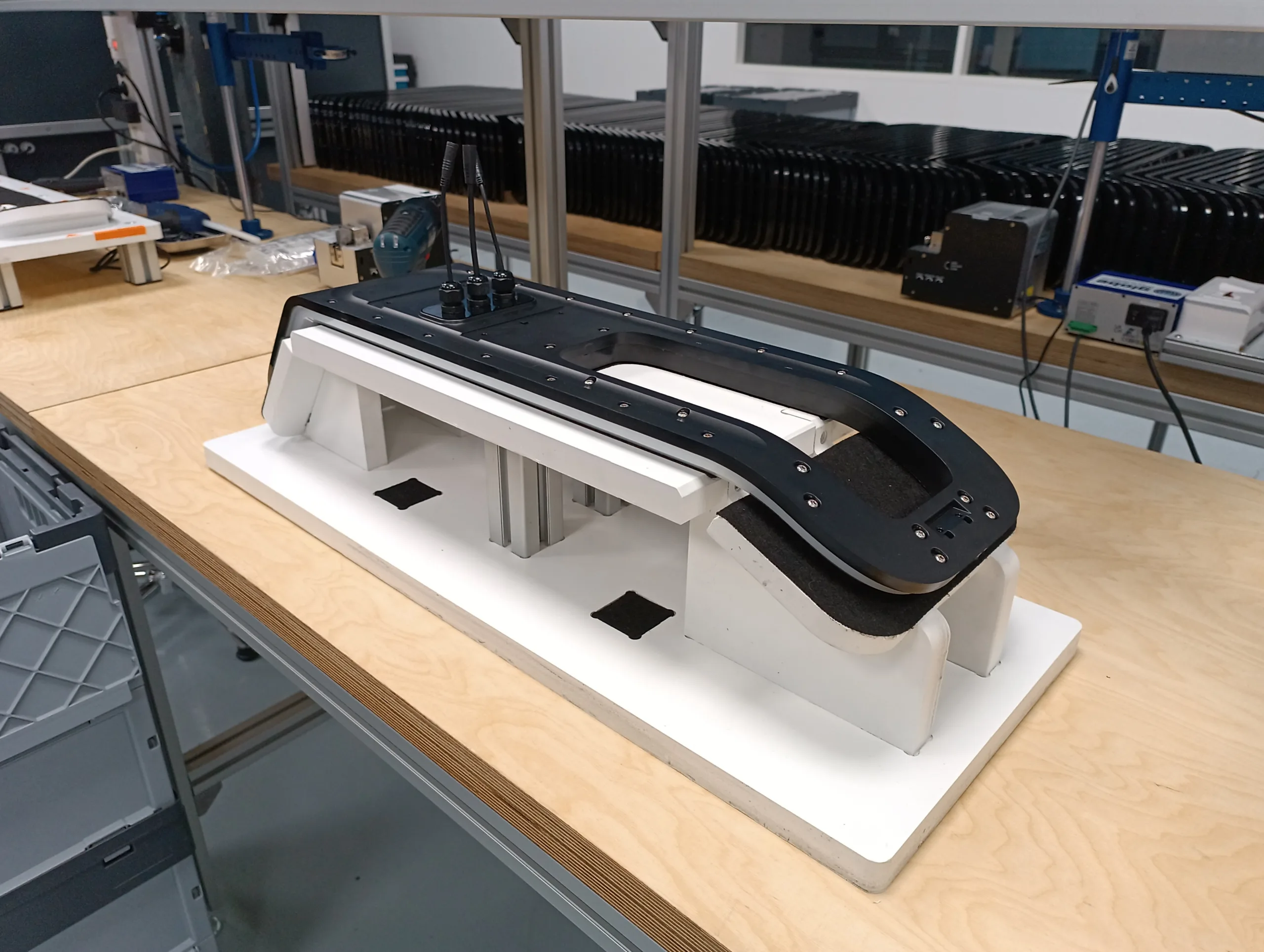 Assemblage pièces plastiques