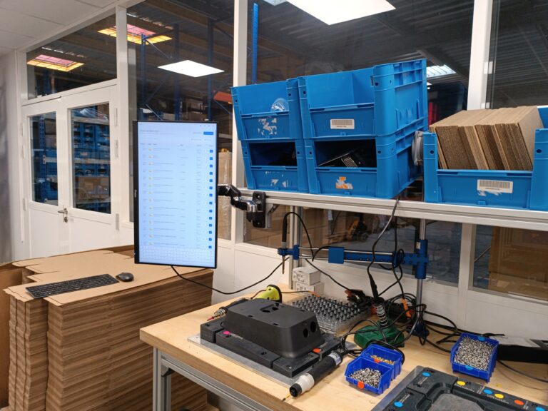 Ligne d'assemblage photo