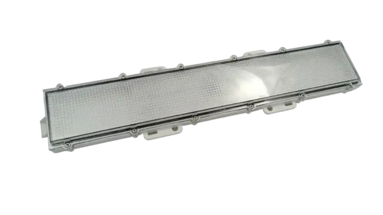 Pièces transparentes en polycarbonate pour l'éclairage