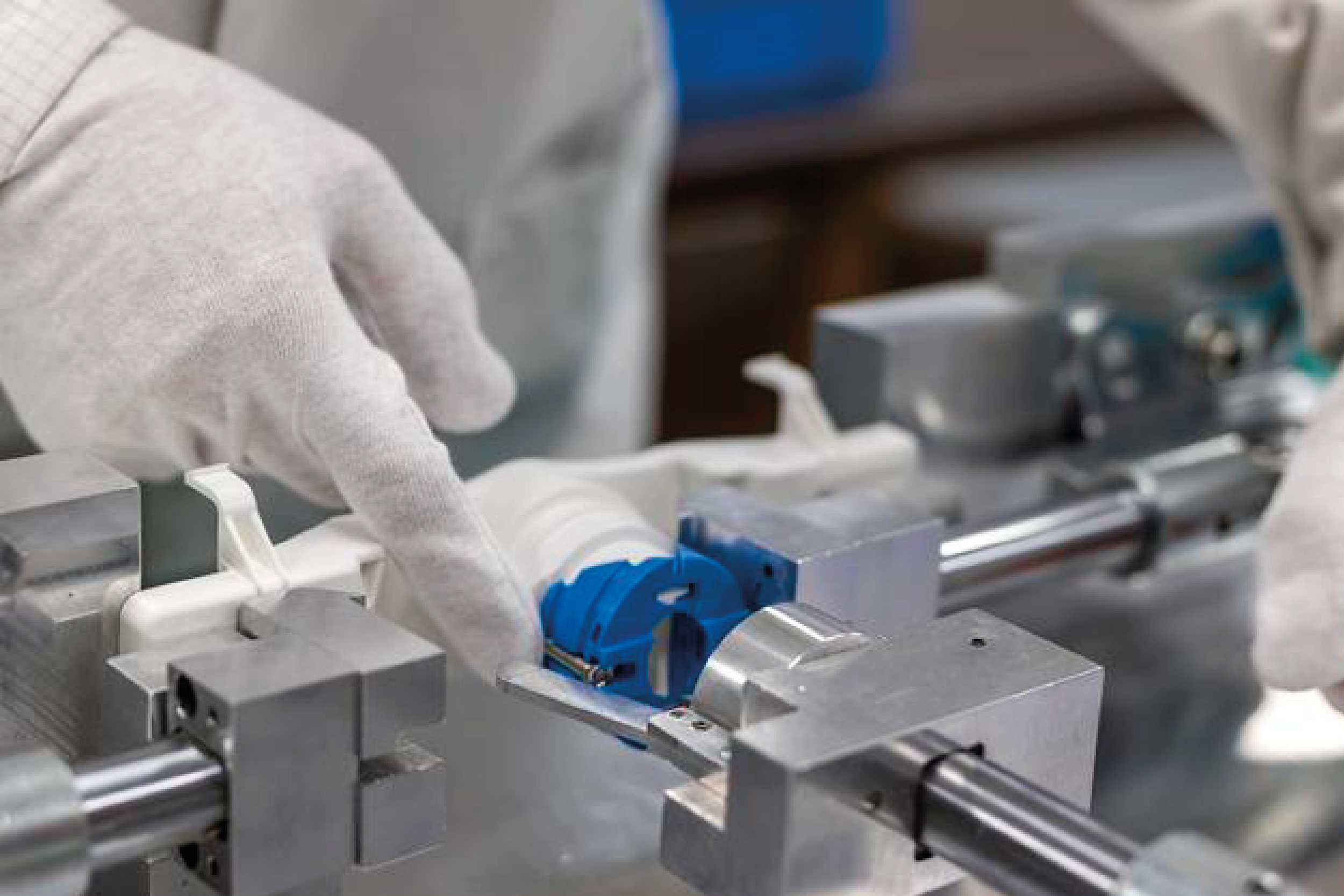 Assemblage de pièces plastiques