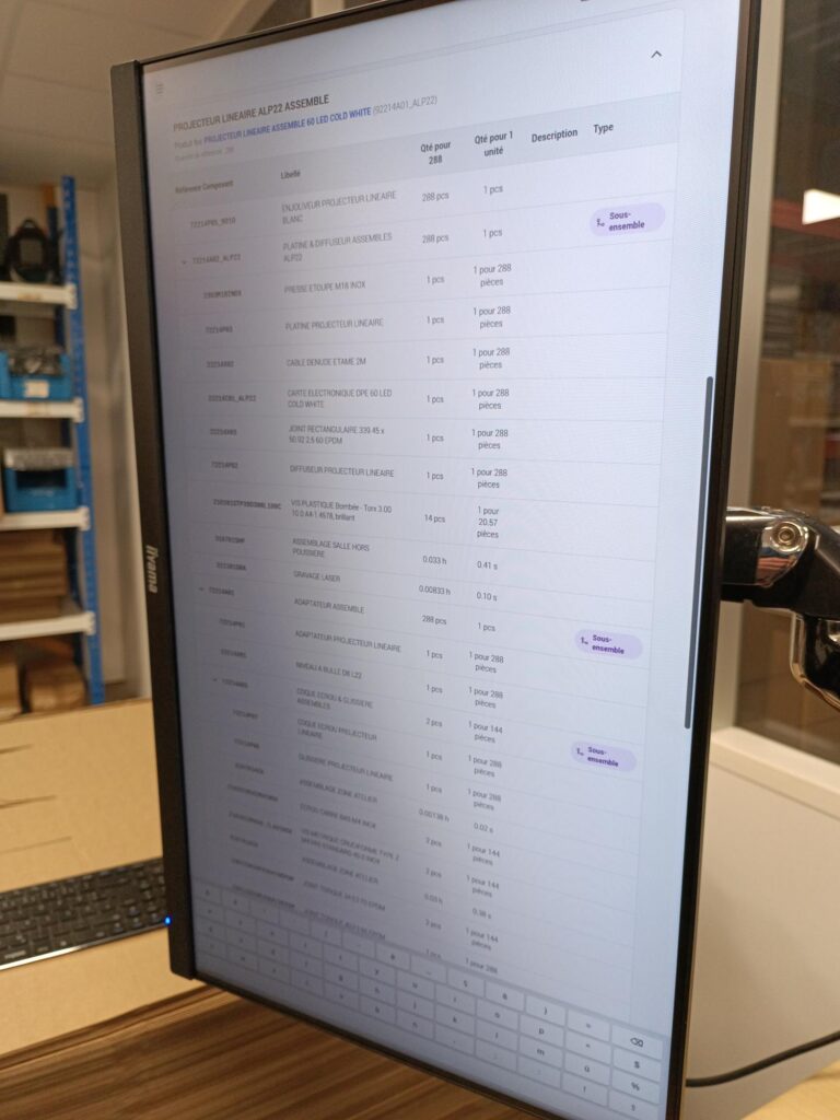 Manufacturing execution system - MES