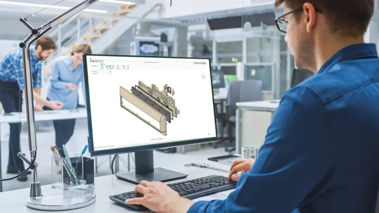 Hybster réalise la conception de pièces plastiques en 3D grace à son bureau d'études en plasturgie intégré.